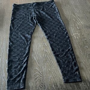 Smartwool Black Patterned Leggings